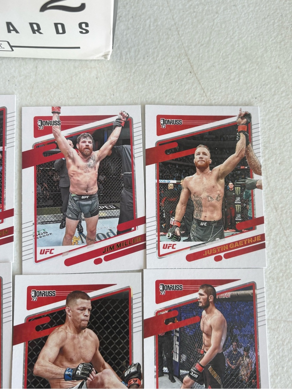 UFC 2022 Trading Card Lot - Picture 3 of 9